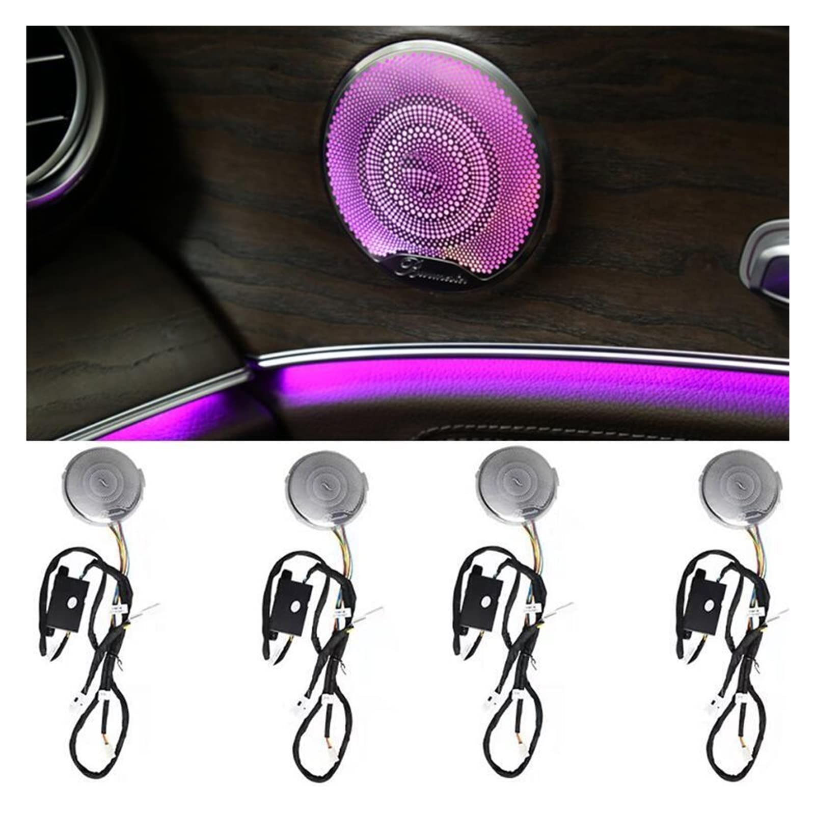 Amazon.co.jp: LED 車ドア発光スピーカーカバー メルセデスベンツ W205